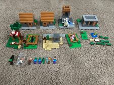 LEGO 21128 MINECRAFT: THE VILLAGE 100% Completo con RARO Bibliotecario Aldeano!!, usado segunda mano  Embacar hacia Argentina