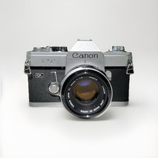 Canon FT QL + FL 50mm f/1.8 – Classic Tank of a Camera, Beautiful,Fully Working, używany na sprzedaż  PL