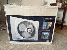 Ventilador Ventana Lasko 16" 2155A Ventilación Blanco 3 Velocidades Reversible xpand Panel Lateral segunda mano  Embacar hacia Mexico