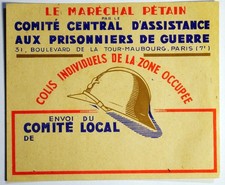 Etiquette colis prisonnier d'occasion  Avignon