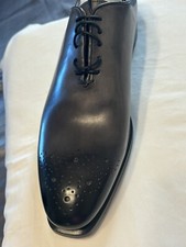 SAPATO SOCIAL MASCULINO DE COURO ITALIANO, CINZA POR Filangieri Tamanho 44 ITA, EUA TAMANHO 11 comprar usado  Enviando para Brazil