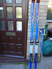 Skis salomon 195cm for sale  WELLS