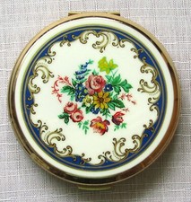 vintage enamel compact for sale vintage enamel compact for sale HORSHAM