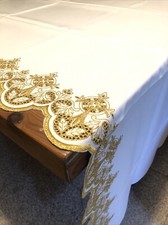 Tovaglia altare ricamata usato  Sarezzo