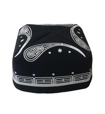 UZBEQUE - CHAPÉU DUPPA QUADRADO TRADICIONAL UIGUR MASCULINO ASIÁTICO CENTRAL PEQUENO - 55 CMS comprar usado  Enviando para Brazil