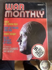 War monthly magazine for sale  WALLASEY