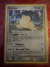 Pokemon snorlax holo for sale  CANTERBURY