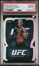 2024 Topps Finest UFC Charles Oliveira Luva de Luta Die-Cut Case Hit PSA 10 🔥🔥 comprar usado  Enviando para Brazil