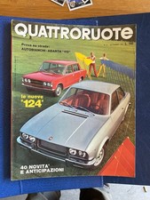 Rivista quattroruote settembre usato  Canelli