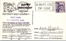 Cartão postal PC2394 OH Ohio Springfield Putt-Putt mini campo de golfe Clark County comprar usado  Enviando para Brazil