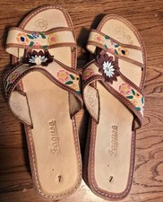 Sandálias mexicanas tamanho 10 dos EUA - importadas de Michoacán México. Couro feito à mão comprar usado  Enviando para Brazil
