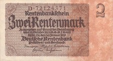 Deutsche rentenbank rentenmark gebraucht kaufen  Goslar