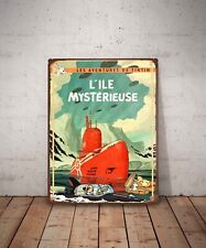 Plaque métal vintage d'occasion  Mer