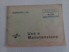 Lambretta 125ld libretto usato  Illasi