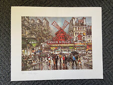 Moulin rouge lithograph for sale  Cathedral City