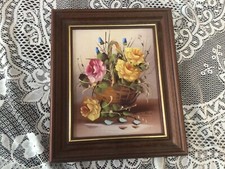 Original floral oil for sale  WALTHAM CROSS
