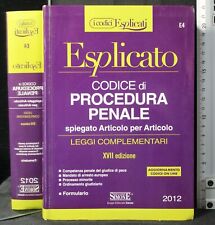 Esplicato. codice procedura usato  Ariccia