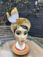 Gold halo hat for sale  WAKEFIELD