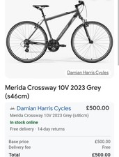 Merida crossway 100 for sale  BLACKPOOL