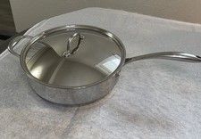 TRAMONTINA 3 camadas 5 qt. PANELA DE AÇO INOXIDÁVEL com Tampa~Feita no Brasil, usado comprar usado  Enviando para Brazil