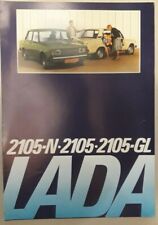 Lada 2105 brochure d'occasion  Expédié en Belgium