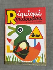 Riquiqui roudoudou journal d'occasion  Cavaillon
