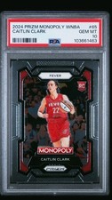 2024 PANINI PRIZM MONOPOLY WNBA WKŁADKA #27 CAITLIN CLARK ROOKIE RC PSA 10 9A, używany na sprzedaż  Wysyłka do Poland