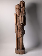 Heiligenfigur holzschnitzerei  gebraucht kaufen  München