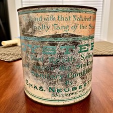 Vintage oyster tin for sale  Ellijay
