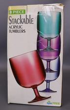 Stackable acrylic tumbler for sale  USA
