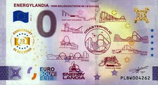 Używany, Zero euro banknot - 0 euro - Polska - Energylandia - Coasterholic 2025-2 Anniversa na sprzedaż  Wysyłka do Poland