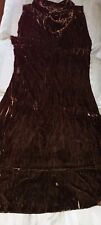 Cocktailkleid abendkleid panne gebraucht kaufen  Bad Doberan