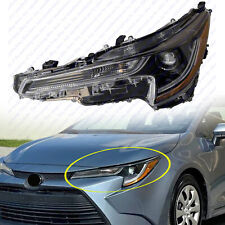 Para 2023 2024 Toyota Corolla L LE Base Conjunto de Lâmpada de Farol de LED Driver Esquerdo, usado comprar usado  Enviando para Brazil