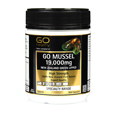 Mexilhão GO Healthy NOVA ZELÂNDIA 19000mg 300 cápsulas comprar usado  Enviando para Brazil
