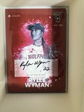 Rylee wyman autograph for sale  Albertville