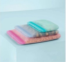 Tupperware The Ultimate Bolsa Fina de Silicone Freezer Forno Microondas Conjunto Cofre 3 Novo comprar usado  Enviando para Brazil
