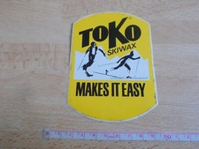 Autocollant toko skiwax usato  Spedire a Italy