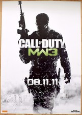 Pôster promocional Call of Duty Modern Warfare 3 RARO PS3 XBOX 360 59cm x 84cm #1 comprar usado  Enviando para Brazil