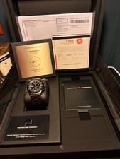 Chronograph black numbered for sale  LOUGHBOROUGH