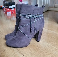 Womens grey suede for sale  LONDON