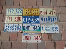 Canada license plate for sale  Lehigh Acres