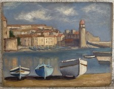 Tableau ancien paysage d'occasion  Paris XVII
