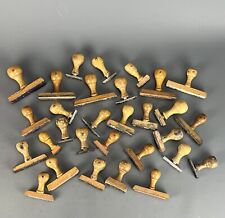Timbri legno vintage usato  Campagnano di Roma