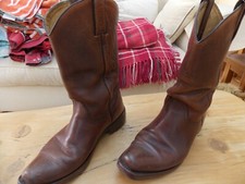 Mens brown leather for sale  CAERPHILLY
