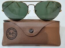 1980's VINTAGE B&L RAY-BAN U.S.A AVIADOR OURO 62[]14 L2846 G-15 E ESTOJO ORIGINAL comprar usado  Enviando para Brazil