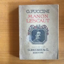 Puccini manon lescaut usato  Novara