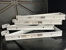 EVERBILT Blanco Resistente Acero Soporte Estante Soporte y Varilla Armario Paquete de 4 segunda mano  Embacar hacia Mexico