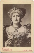 Ellen Terry En Increíble Vestido Joyería Antigüedad Etapa Theater Gabinete Foto, usado comprar usado  Enviando para Brazil