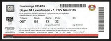 Ticket 2014 bayer gebraucht kaufen  Deutschland