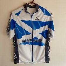 Camiseta de ciclismo Escocia cremallera completa talla L de Biking Things segunda mano  Embacar hacia Argentina